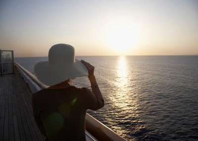Puesta de Sol vista desde nuestro barco